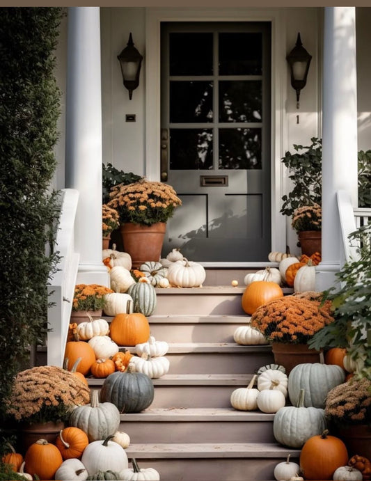 Mini Fall Porch